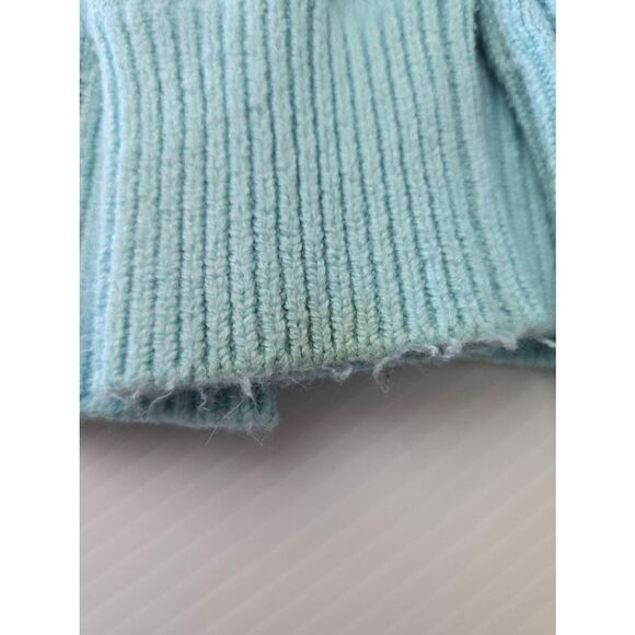 St. Johns Bay Sweater Sz L Turquoise - Picture 4 of 6